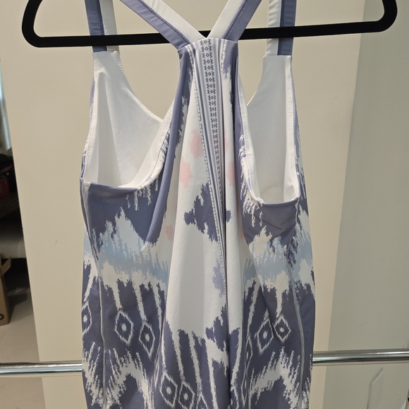 Lucky in Love Lavendar and White Tank Top - Picture 8 of 10